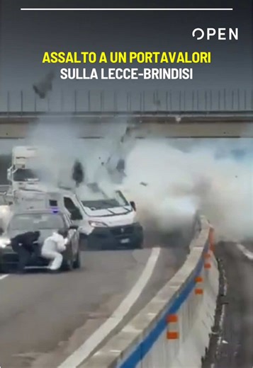 Assalto a Furgone Portavalori su Statale 613