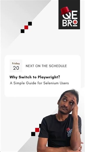 Why Switch to Playwright? A Simple Guide for Selenium Users #qa #qe #playwright #automation #testing