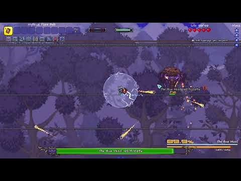 The Hive Mind No-Hit (Revengeance Mode) | Terraria Calamity Mod