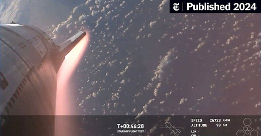 Highlights From SpaceX’s Starship Test Flight