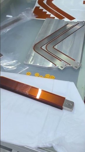 Copper busbar production