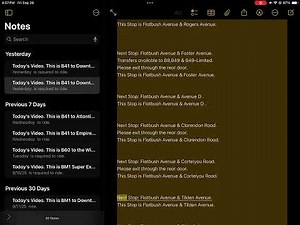 B41 Bus Announcements to Downtown Brooklyn Cadman Plaza. (Vianova NSS) Part 1.