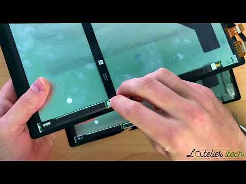 Tuto : Remplacement de l'écran (vitre tactile + afficheur/LCD) Microsoft surface pro 4