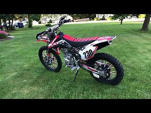 2004 Honda crf 230f converted to a 2019 crf230f