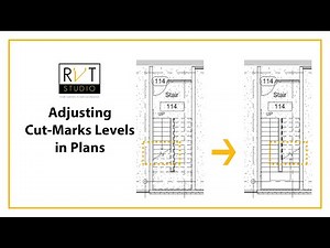 Adjust Stairs Cut Mark in Plan