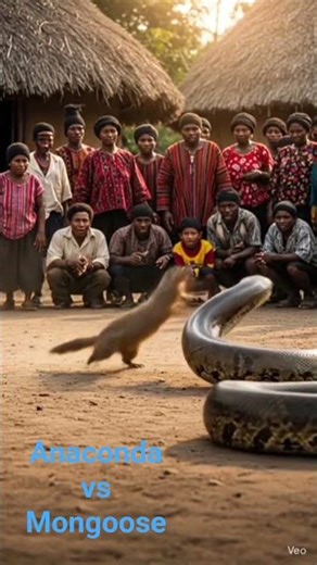 Anaconda vs Mongoose#shorts #viral#trending #shortvideo #shortsfeed #funny #comedy #ai #cartoon #aww