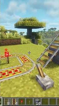 HOW TO BUILD THE VIRAL FASTEST MINECART TRACK IN MINECRAFT!