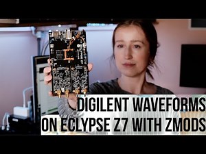 Waveforms on Eclypse Z7 in Action