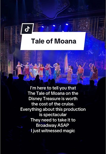 Experience The Tale of Moana on Disney Treasure