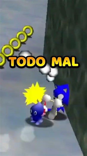 Esto pasa si metes a SONIC en Super Mario 64 #sonic #supermario #supermario64