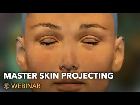 Master Skin Projection in Mari