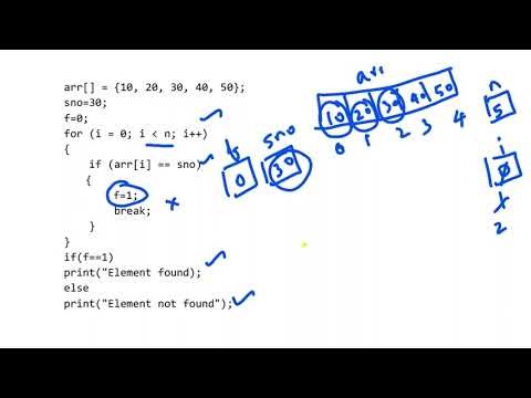 Searching an Element in an Array in JAVA in Tamil | Linear Search Interview Question Tutorials 2026