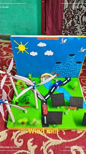 Wind mill##science project##youtubeshorts ##