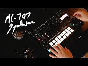 Synthwave on MC-707 from Scratch