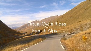 Watch Virtual Cycle Rides - Bike Through The French Alps - for Indoor Cycling, Treadmill and Running Workouts Online | Vimeo On Demand