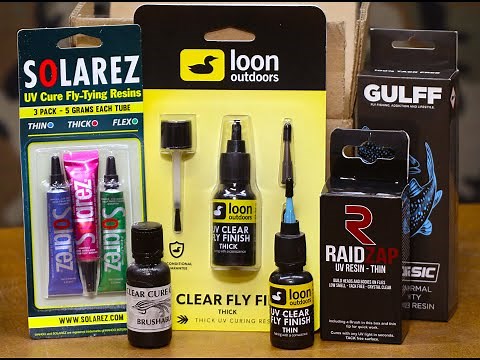 Test & Compare UV Glue Adhesive for Fly Tying & Crafts