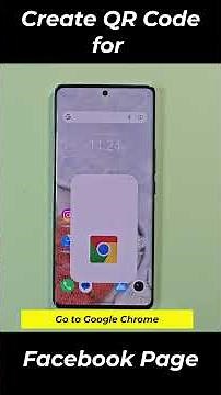 How to generate qr code for my facebook page #qrcode #faccebook