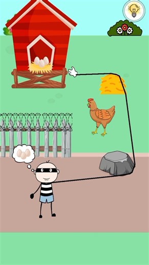 How to Steal Eggs from an Angry Chicken! 🤫🐔 #shorts #chicken