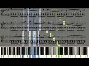 Beethoven - Symphony No. 5 - Piano tutorial (Synthesia) + Sheet Music
