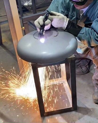 鏡板のプラズマ切断