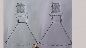 280K views · 3.2K reactions | How to draw a girl for beginners | Easy girl draw | Easy drawing for beginners | Pencil sketch | Girl backside drawing #girldraw #pencialsketch #easydraw | Priyanka creative guru | Facebook