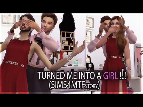 Mommy's Turned Me Into A Girl! 👦🔄👩 Transformation Story (Part 2) - Sims 4
