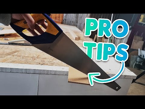 A Carpenter Shows You How To Saw MDF With A Handsaw