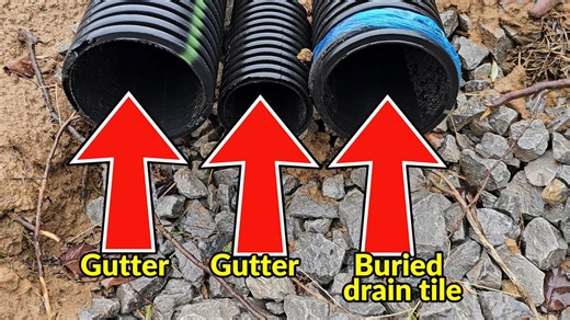 Fixing Water Erosion at New Home Construction