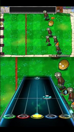 "Loonboon" From Plants vs. Zombies Played On Clone Hero (Part 4) #music #gaming #plantsvszombies