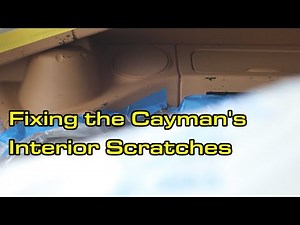 987 Cayman: Fixing the Cayman's Interior Scratches - Magic Mender
