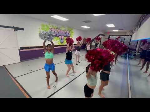Middle School Dance Team Prep Fall Fest Practice Video
