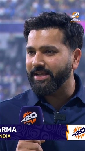 #T20World Cup 2026 ambassador Rohit Sharma opens up about what it means to the players participating in a India v Pakistan World Cup clash 🥹 Watch the blockbuster encounter LIVE, broadcast details 👉 https://www.icc-cricket.com/tournaments/mens-t20-world-cup-2026/news/all-the-broadcast-details-for-icc-men-s-t20-world-cup-2026 | ICC - International Cricket Council