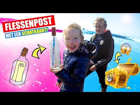 TREASURE SEARCH!! [Island Message in a Bottle Challenge] ♥TheSweetSisters♥