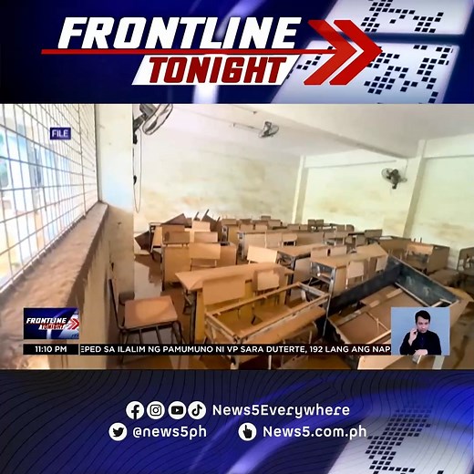 45K views · 1K reactions | #FrontlineTonight | Mahigit 6,000 classroom ang target ipagawa ng #DepEd sa ilalim ng pamumuno ni Vice Pres. Sara Duterte noong 2023, pero 192 lamang ang naipatayo, ayon sa Commission on Audit #COA. #News5 | via Marianne Enriquez For more latest stories, visit us at www.news5.com.ph | News5 | Facebook