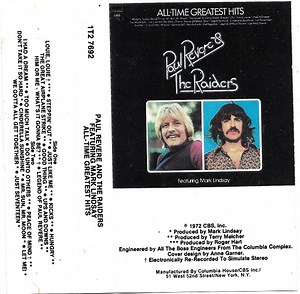 Paul Revere & The Raiders Featuring Mark Lindsay - All-Time Greatest Hits