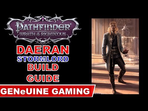 PATHFINDER: WRATH OF THE RIGHTEOUS - Daeran Build