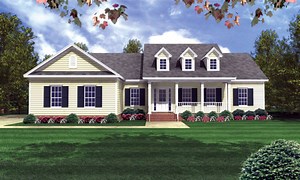 Ranch Plan - 1,800 Square Feet, 3 Bedrooms, 3 Bathrooms | Floor Plan #348-00063 | America's Best House Plans