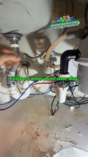 Plumbers Near Me on Instagram: "Did Felipe touch your house anywhere else? #plumbersnearme #plumbingfail #damnitfelipe #hirelicensedcontractors #timetoripitout"