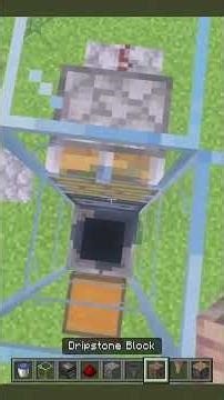 The easiest dripstone farm in Minecraft 1 21! #minecraft #minecraftbuilding #farms #minecraftfarms