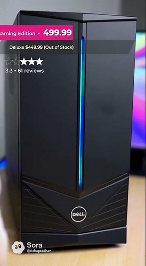 Restored Dell Windows 11 Gaming PC Bundle Custom Desktop Computer - Intel i5, 16GB RAM, 512GB SSD