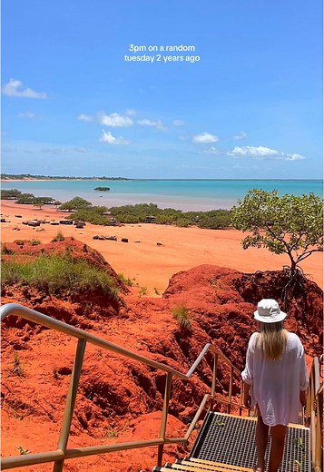 take me back to australia 🧡🦘 #travel #australia #westernaustralia #ocean #throwback #broome #beach #roebuck