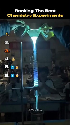 Ranking the best Chemistry Experiments