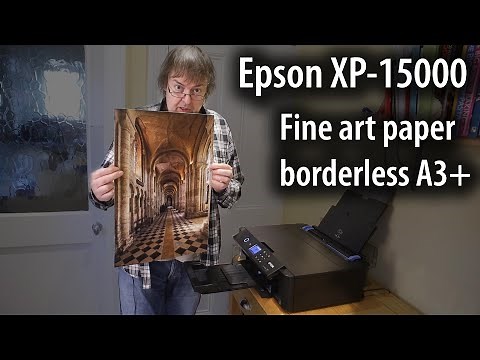 Fine art printing on the Epson XP-15000 A3+ (13") printer - Matte art paper