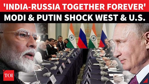 On Cam: Modi's RARE DEMAND To Putin; Watch Russian President's Reaction | India-Russia Bilateral