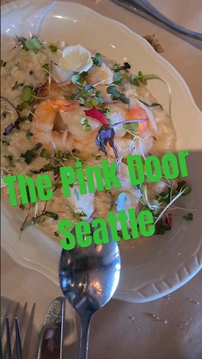 The Pink Door Restaurant Seattle #pinkdoor #seattle #foodieseattle #foodie #italianfood