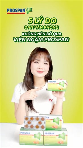 5 lý do dân văn phòng nên bỏ túi viên ngậm ho Prospan