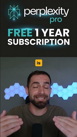 Perplexity Pro for Free!