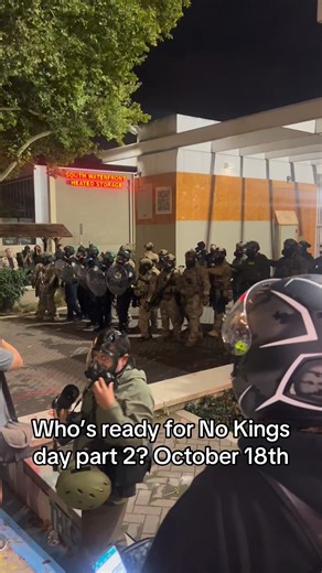 160K views · 10K reactions | Follow me I’ll be live streaming and posting Portland content #portland #oregon #protest #ice #trump #no #kings | DeAndre Marquise | Facebook
