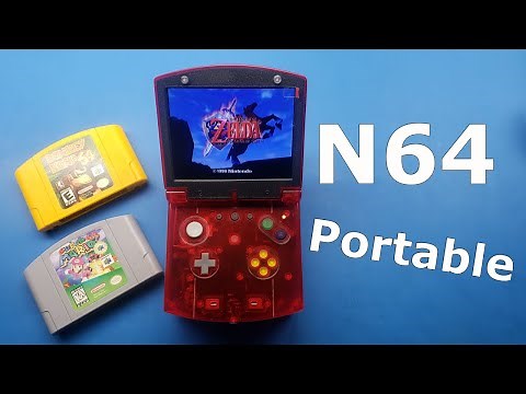 NINTENDO 64 PORTABLE - N64 SP version 2 (FUNTASTIC RED)