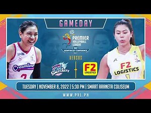 CREAMLINE vs. F2 LOGISTICS - Full Match | Preliminaries | 2022 PVL Reinforced Conference